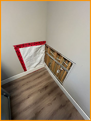 Kids kind of rough on your walls? Yes Patchmasters can solve that problem!