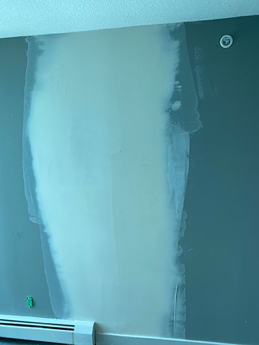 Water damage or holes in your wall? Yes Patchmasters can help with any project in and around Calgary.